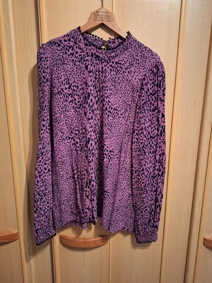 Mooie blouse met een opvallende print.: juffrouw Jansen, Kleding | Dames, Blouses en Tunieken, Zo goed als nieuw, Maat 38/40 (M)
