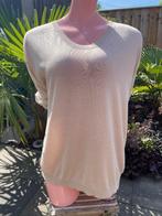 Top van Sandwich – Maat M – Gevoerde rugsplit, Kleding | Dames, Tops, Maat 38/40 (M), Beige, Ophalen of Verzenden, Zo goed als nieuw