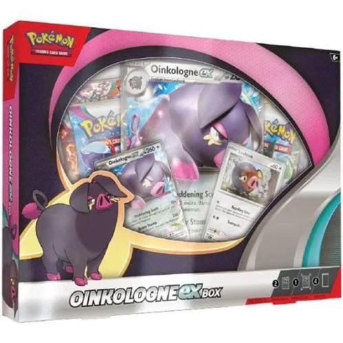 Pokemon Oinkologne EX Box, Hobby en Vrije tijd, Verzamelkaartspellen | Pokémon, Nieuw, Booster, Foil, Ophalen of Verzenden