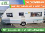 EIFELLAND SUNSHINE 495 TF VOORTENT + DOUCHE + FRANSBED, Caravans en Kamperen, Caravans, Rondzit, Serviceluik, Bedrijf, Eifelland
