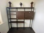 D393 Modulaire Vintage Wandkast jaren 60 Kast Retro, Huis en Inrichting, Kasten | Wandmeubels, Ophalen, Gebruikt, Met deur(en)