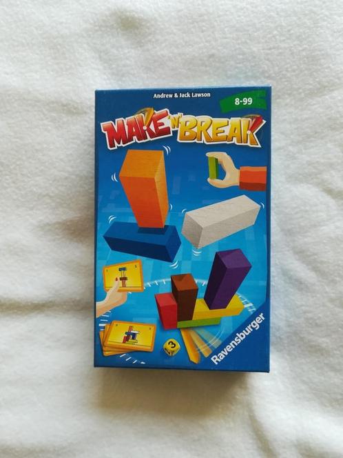Make ‘n’ break van Ravensburger, Hobby en Vrije tijd, Gezelschapsspellen | Bordspellen, Zo goed als nieuw, Een of twee spelers