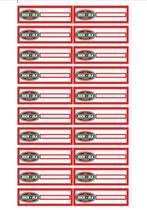 ROCK OLA jukeboxen, logo titelkaartjes, Ophalen of Verzenden, Nieuw, 1970 tot heden, Overige merken
