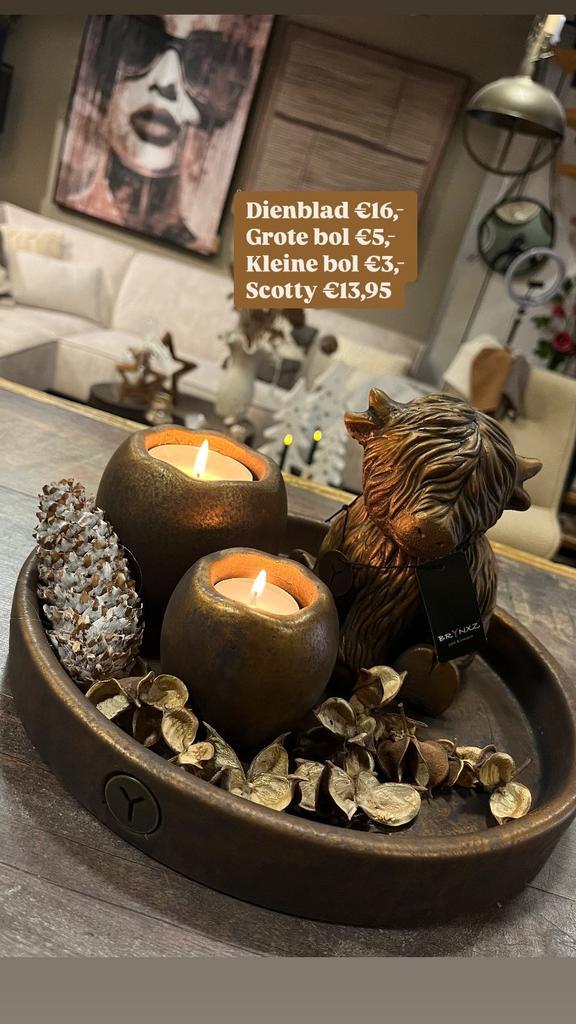 Sfeervolle Kaarsen en Decoratie Set, Huis en Inrichting, Woonaccessoires | Kandelaars en Kaarsen, Nieuw, Kandelaar, Minder dan 25 cm