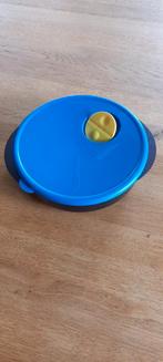 Tupperware Magnetron Schaal 800ml, Ophalen of Verzenden, Gebruikt, Blauw, Schaal