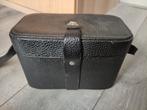 Zwarte leren tas voor camera (2), Ophalen of Verzenden