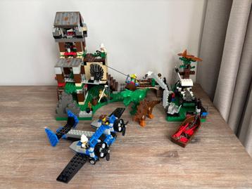 Vintage Lego 5987 Dino Research Compound beschikbaar voor biedingen