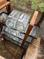 10 retro glazen snoep/ voorraad potten., Antiek en Kunst, Ophalen