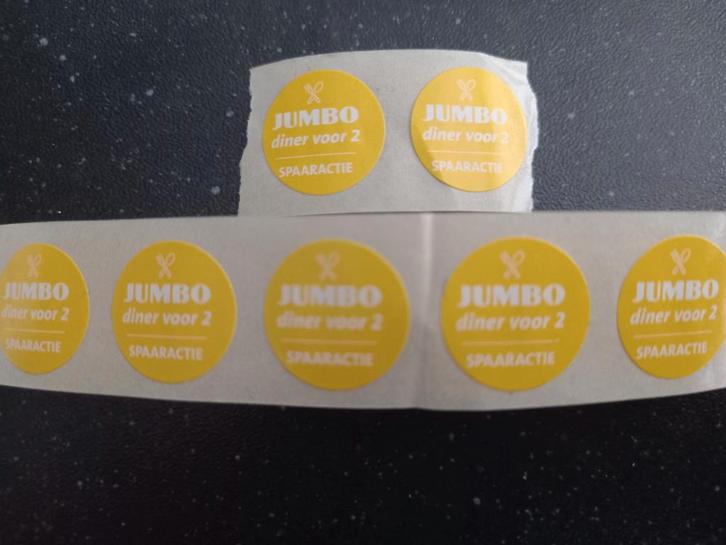 2 Volle spaarkaarten dinner voor 2., Verzamelen, Supermarktacties, Jumbo, Ophalen of Verzenden