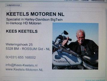 Harley-Davidson Specialist, Keetels Motoren NL BIKES & PARTS beschikbaar voor biedingen