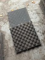 Rubberen tegels 50x50 4 cm, Ophalen of Verzenden, Zo goed als nieuw, Rubber, Overige typen