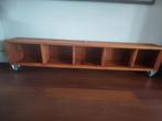 Houten tv meubel / vakkenkast, Huis en Inrichting, Ophalen, Gebruikt, 200 cm of meer, Minder dan 100 cm