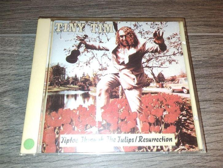Tiny Tim ‎- Tiptoe Through The Tulips [Resurrection], Cd's en Dvd's, Cd's | Pop, Zo goed als nieuw, 1980 tot 2000, Ophalen of Verzenden