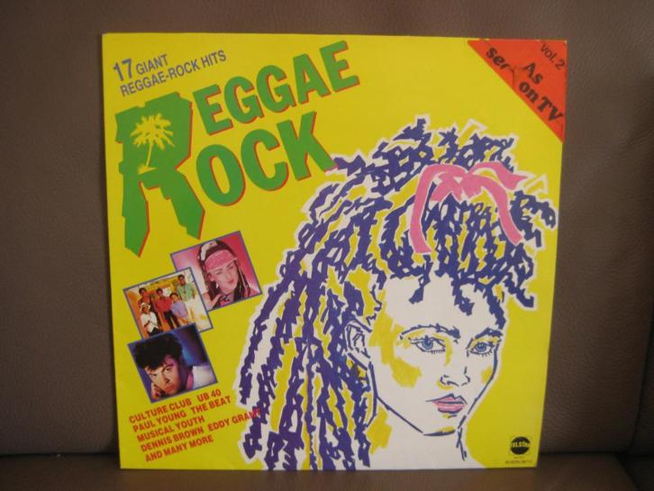 Reggae Rock (17 Giant Reggae-Rock Hits), Cd's en Dvd's, Vinyl | Pop, Zo goed als nieuw, 1980 tot 2000, 12 inch, Ophalen of Verzenden