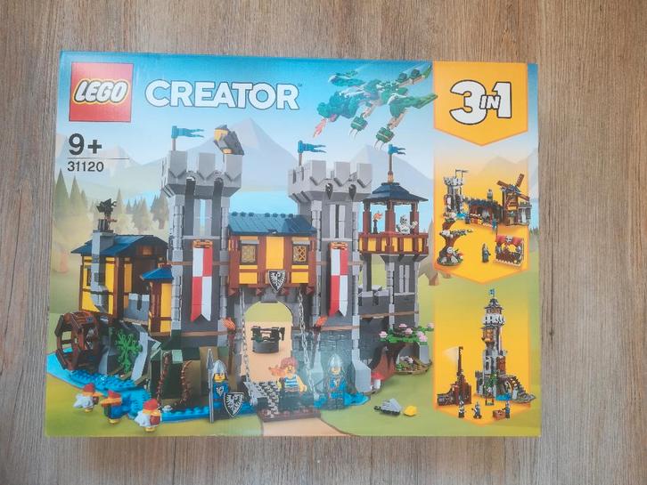 LEGO MIDDELEEUWS KASTEEL 31120, Kinderen en Baby's, Speelgoed | Duplo en Lego, Nieuw, Lego, Complete set, Ophalen of Verzenden