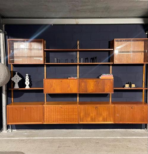 Poul Cadovius by Royal System vintage modulair wandsysteem, Antiek en Kunst, Antiek | Meubels | Kasten, Ophalen of Verzenden