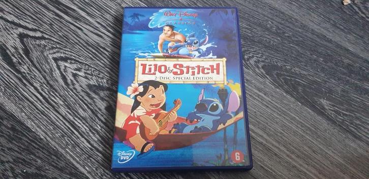 Te koop 2disc dvd disney classics Lilo & stitch, Cd's en Dvd's, Dvd's | Tekenfilms en Animatie, Zo goed als nieuw, Europees, Tekenfilm