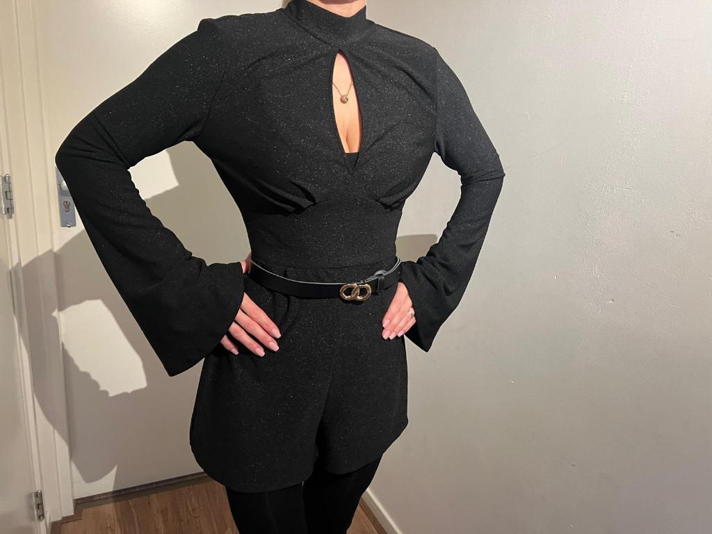 Jumpsuit bershka maat m, Kleding | Dames, Jumpsuits, Maat 38/40 (M), Zwart, Gedragen, Bershka