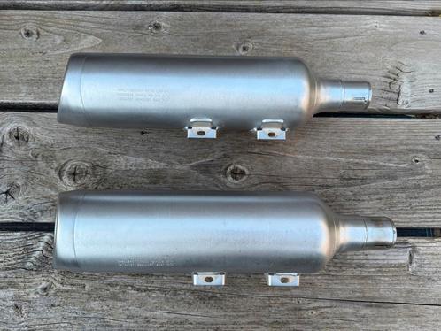 Originele uitlaat dempers FXFB FXFBS fat bob fatbob, Motoren, Onderdelen | Harley-Davidson, Ophalen of Verzenden