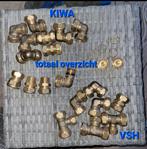 22 mm leiding  messing  knel kopellingen - o.a VSH - Kiwa, Ophalen of Verzenden, Nieuw, Overige typen