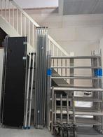 Aluminium rolsteiger met fiberdecks werkhoogte 8,2 meter, Doe-het-zelf en Verbouw, Steigers, Ophalen of Verzenden, Zo goed als nieuw