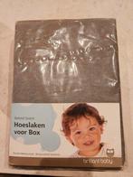 Nieuw hoeslaken voor boxmatras grijs, Ophalen of Verzenden, Nieuw