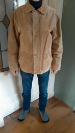 PRACHTIGE ZGAN SUÈDE LEREN HEREN JAS/JACK MAAT L, Kleding | Heren, Jassen | Winter, Ophalen of Verzenden, Zo goed als nieuw, Maat 52/54 (L)