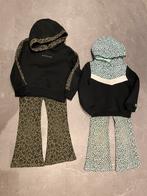 WE Fashion setje hoodie en flair broek maat 98/104 meisje, Meisje, Gebruikt, Ophalen of Verzenden, Broek