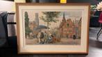 Chromolitho van O. de Rycker Bruxelles - Brugge, Antiek en Kunst, Ophalen