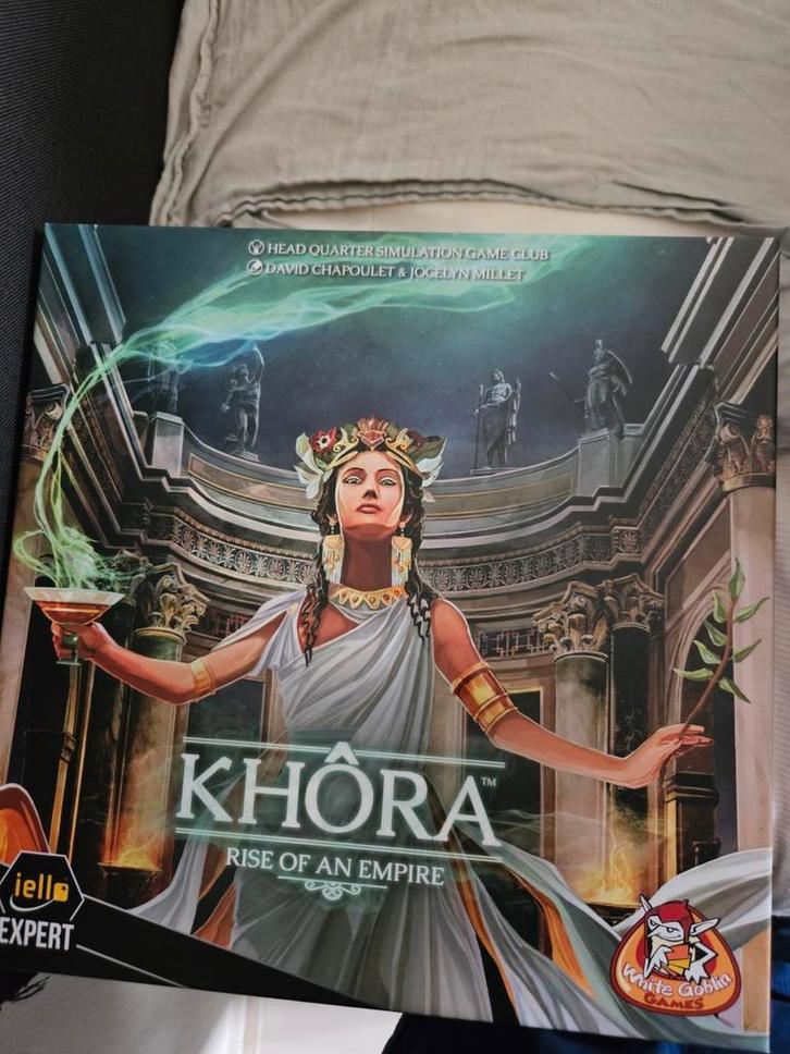 Khora: Rise of an Empire - Bordspel, Hobby en Vrije tijd, Gezelschapsspellen | Bordspellen, Zo goed als nieuw, Een of twee spelers
