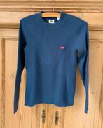 Als nieuw! Mooie blauwe, gebreide Levi’s trui, maat S, Ophalen of Verzenden, Zo goed als nieuw, Blauw