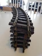 1100 LGB rails bocht 30 cm 9 stuks, Hobby en Vrije tijd, Modeltreinen | Overige schalen, LGB, Ophalen of Verzenden, Rails, Zo goed als nieuw