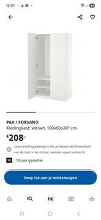 pax kledingkast, Huis en Inrichting, Kasten | Kledingkasten, Ophalen, Zo goed als nieuw, 50 tot 75 cm, 200 cm of meer