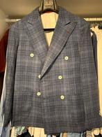 ISAIA blazer double breasted 46, Kleding | Heren, Ophalen, Zo goed als nieuw, Maat 46 (S) of kleiner, Blauw