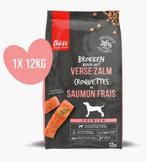 12 KG HONDENBROKKEN NIEUW BEST FOR YOUR FRIEND ZALM!, Dieren en Toebehoren, Ophalen, Hond
