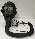 0944 Lederen pilotenhelm., Ophalen of Verzenden, Luchtmacht, Nederland, Helm of Baret