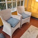 4 leuke rieten stoelen in prima staat., Tuin en Terras, Tuinsets en Loungesets, Ophalen of Verzenden, Zo goed als nieuw, 2 zitplaatsen