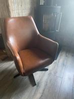 Draaistoel met schade op leuning, Huis en Inrichting, Fauteuils, Ophalen, Overige materialen, Gebruikt, 75 tot 100 cm