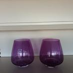 Riverdale, 2 vazen, Huis en Inrichting, Woonaccessoires | Vazen, Ophalen, Overige kleuren, Minder dan 50 cm, Glas