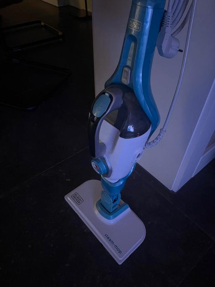Black+Decker Stoommop - Zo goed als nieuw!, Witgoed en Apparatuur, Stofzuigers, Zo goed als nieuw, Waterstofzuiger, Minder dan 1200 watt