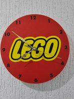 Lego muur horloge, Ophalen of Verzenden, Nieuw, Analoog, Wandklok