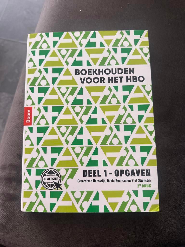 Boekhouden voor het HBO - Deel 1 Opgaven, Boeken, Ophalen of Verzenden, Beta, Zo goed als nieuw, HBO