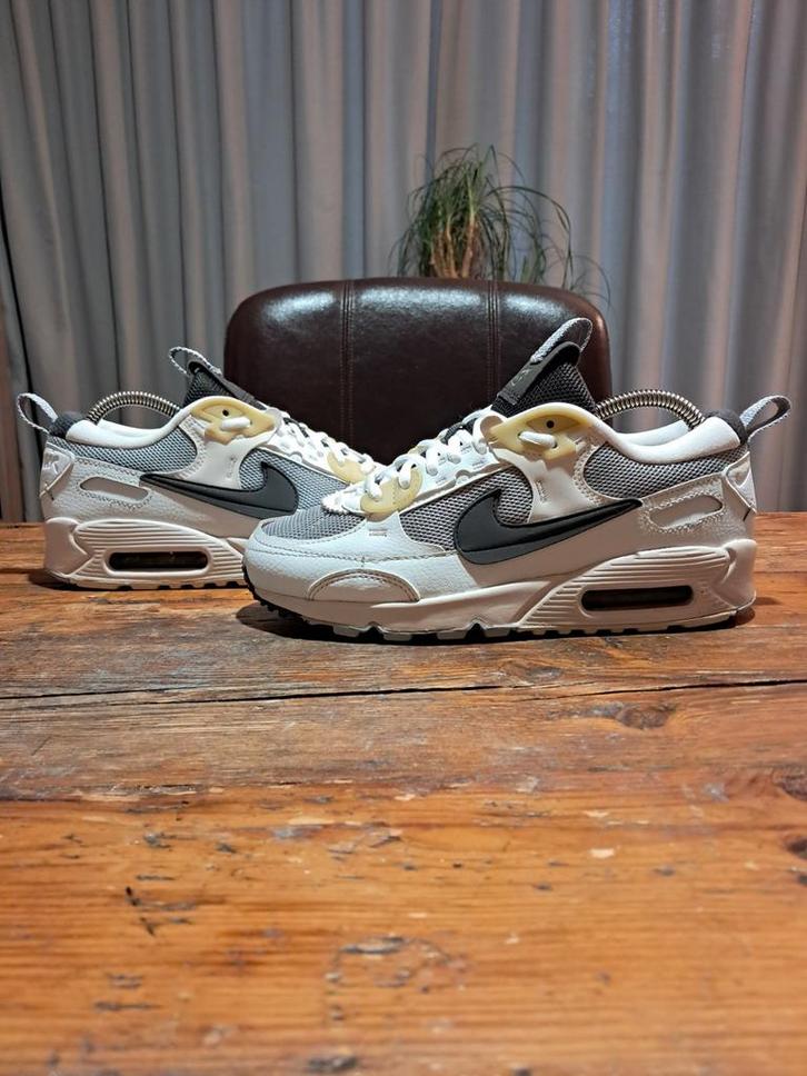 Nike Air Max 90 Futura 'Wolf Grey' Size 38, Kleding | Dames, Schoenen, Gedragen, Sneakers of Gympen, Wit, Ophalen of Verzenden