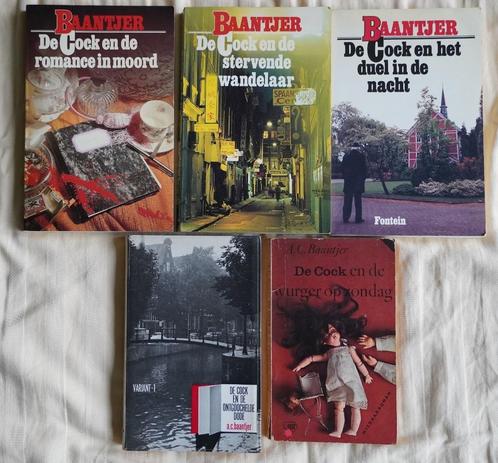 Baantjer: De Cock (5 titels), Boeken, Detectives, Gelezen, Ophalen of Verzenden