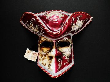 Origineel Venetiaans masker LA MARSCHERA DEL GALEONE beschikbaar voor biedingen