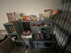 Steigerhouten Speelkeuken met Boekenkast, Ophalen, Gebruikt, Hout, Speelkeuken