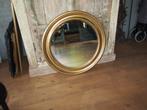 Ronde Goudkleurige Spiegel, Ophalen, Gebruikt, Rond, Minder dan 100 cm