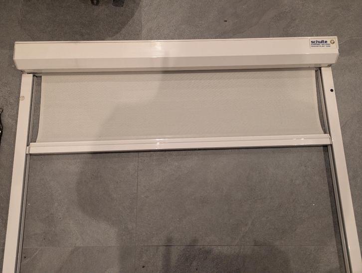 Screens met handbediening diverse afmetingen, Tuin en Terras, Zonneschermen, Gebruikt, Screen, Minder dan 150 cm, Minder dan 250 cm