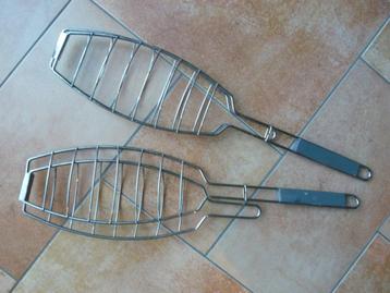 BBQ Vis roosters 2x nieuw beschikbaar voor biedingen