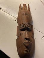 Afrikaans houten masker, Antiek en Kunst, Ophalen of Verzenden